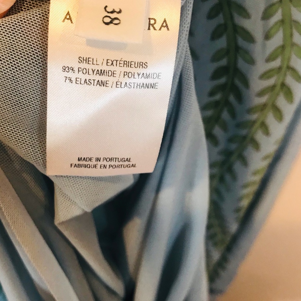 NWOT $1,475 Altuzarra Atalanti Printed Stretch-mesh Maxi Dress - Blue Size US6 - Picture 10 of 11